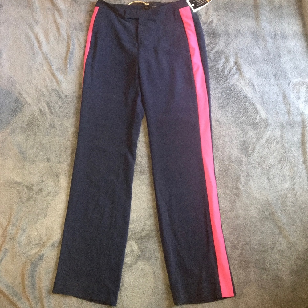 rag & bone Tuxedo Pants - Pink Stripe Size 4